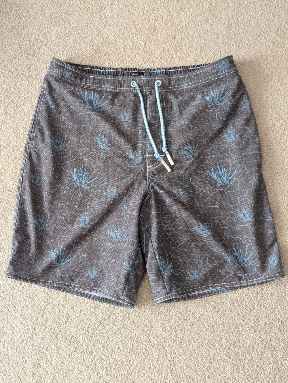 Johnnie-O Men's Samsom Floral Swim Shorts Sz L